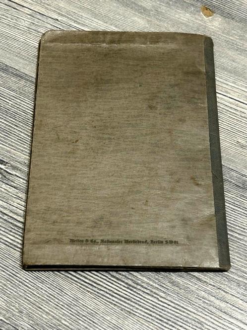 Duitse Heer Wehrmacht pas (Wehrpass), Verzamelen, Militaria | Tweede Wereldoorlog, Landmacht, Boek of Tijdschrift, Duitsland, Ophalen of Verzenden