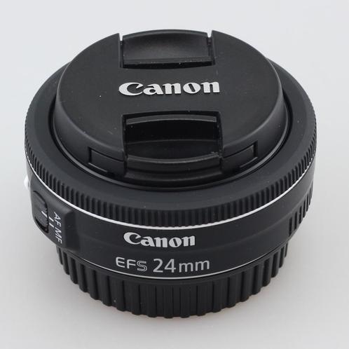 Canon Lens EF-S 24MM 1:2.8 STM, Audio, Tv en Foto, Fotografie | Lenzen en Objectieven, Zo goed als nieuw