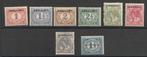 D1/D8  1913 Dienst opdruk "ARMENWET" MNH, Postzegels en Munten, Postzegels | Nederland, Ophalen of Verzenden, T/m 1940, Postfris