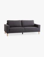 **nieuw**Jysk Sofa Egense 3 seater dark grey **nieuw**, Ophalen, ., 75 tot 100 cm, Rechte bank