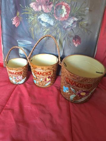 Barbotine Snack Set - Bloemen Decor beschikbaar voor biedingen