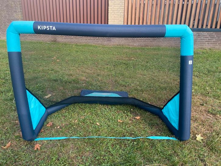 Air Kage voetbaldoel compact op te ruimen+op reis meenemen, Kinderen en Baby's, Speelgoed | Buiten | Speeltoestellen, Zo goed als nieuw