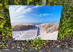 Canvas/schilderij met strand en duinen voor binnen, Huis en Inrichting, Woonaccessoires | Schilderijen, Tekeningen en Foto's, Nieuw