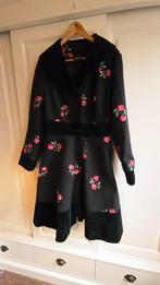 Voodoo Vixen Winterjas maat XXL (42/44) Vintage retro styl, Voodoo Vixen, Zwart, Maat 42/44 (L), Ophalen of Verzenden