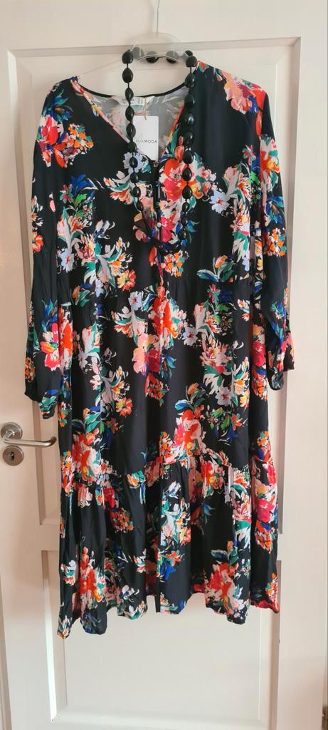 MIA MODA prachtige kleurrijke A-lijn jurk maat 56 NIEUW💕, Kleding | Dames, Grote Maten, Nieuw, Jurk, Overige kleuren, Verzenden