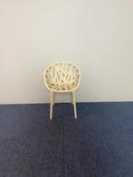 4 x Design vergaderstoel Vitra Vegetal (stapelbaar) - wit, Huis en Inrichting, Stoelen, Ophalen, Kunststof, Gebruikt, Wit