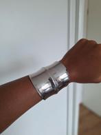 Zilveren Armband Manchet, Sieraden, Tassen en Uiterlijk, Armbanden, Ophalen of Verzenden, Zo goed als nieuw, Zilver, Zilver