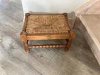 oud voetenbankje, Huis en Inrichting, Banken | Voetenbanken en Poefen, Ophalen, Minder dan 50 cm, Gebruikt, Minder dan 50 cm