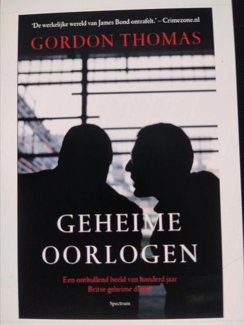 Gordon Thomas - Geheime oorlogen, Boeken, Overige Boeken, Gelezen, Ophalen of Verzenden