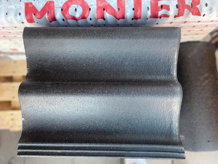 Monier Sneldek Novo+ Zwart Pan en Uni Vorst, Doe-het-zelf en Verbouw, Dakpannen en Dakbedekking, Nieuw, Dakpannen, Steen of Klei