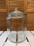 Glazen pot, Huis en Inrichting, Woonaccessoires | Stolpen, Ophalen, Zo goed als nieuw