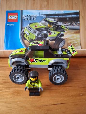 Lego city monstertruck 60055 Complete set met boekje  beschikbaar voor biedingen