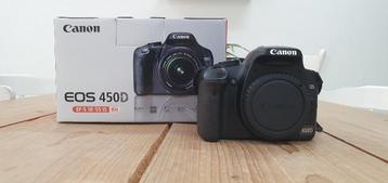 Canon EOS 450D body spiegelreflex DSLR camera - zgan! beschikbaar voor biedingen