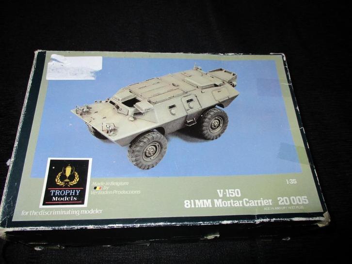 H-430,VERLINDEN 1-35,NO,20005,V-150 81mm Mortar Carrier, Hobby en Vrije tijd, Modelbouw | Auto's en Voertuigen, Nieuw, Ophalen of Verzenden