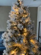 Mooie witte kerstboom vaste ledverlichting., Huis en Inrichting, Woonaccessoires | Kunstplanten en Kunstbloemen, Ophalen, Zo goed als nieuw