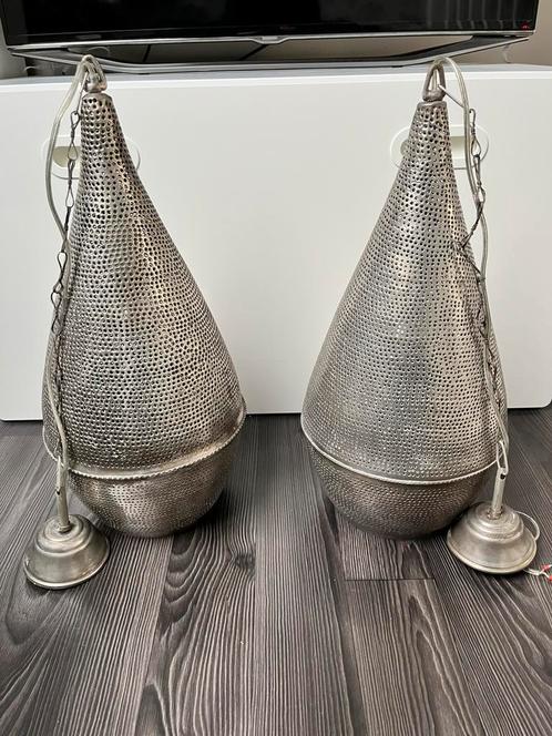 2 mooie hanglampen druppel (evt per stuk), Huis en Inrichting, Woonaccessoires | Kandelaars en Kaarsen, Gebruikt, 50 tot 75 cm