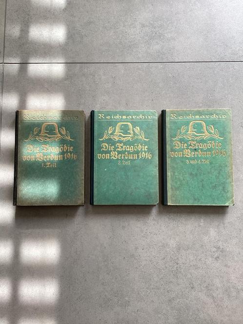 Boeken Reichsarchiv Verdun Wo1 Eerste Wereldoorlog, Verzamelen, Militaria | Algemeen, Landmacht, Boek of Tijdschrift, Nederland