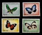 Nieuw Guinee NVPH 63-66 postfris vlinders / sociale zorg, Verzenden