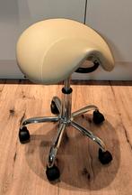 Beige Zadelkruk op wielen, Ophalen, In hoogte verstelbaar, Zo goed als nieuw, Overige materialen