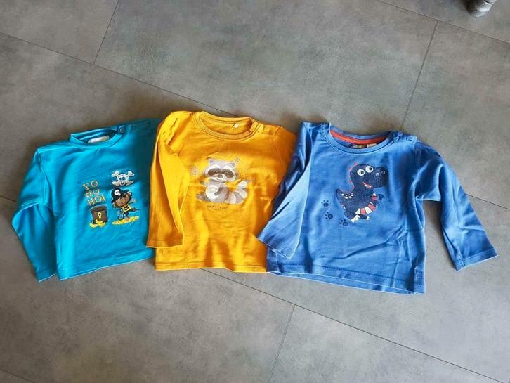 Shirts maat 86 diverse merken / longsleeves, Kinderen en Baby's, Babykleding | Maat 86, Gebruikt, Jongetje, Shirtje of Longsleeve