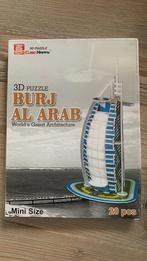 3D Puzzel Burj al Arab Dubai, Ophalen of Verzenden, Minder dan 500 stukjes, Nieuw, Rubik's of 3D-puzzel