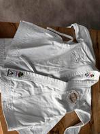 Arawaza karatepak maat 140, Gebruikt, Maat XS of kleiner, Vechtsportpak, Ophalen of Verzenden