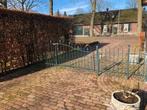 Te koop. Poort met looppoort, Ophalen of Verzenden, Zo goed als nieuw, IJzer, Tuinhek