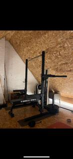 Rogue half rack en toebehoren, Sport en Fitness, Fitnessapparatuur, Ophalen of Verzenden, Zo goed als nieuw, Metaal, Krachtstation