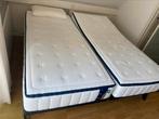 Z.G.A.N. AUPING ELEKTRISCH 180X200 m, 2 luxe matrassen Elite, Ophalen, Zwart, Tweepersoons, Zo goed als nieuw