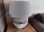 Prachtige landelijke grote kruiklamp, Ophalen, 25 tot 50 cm, Rond, Zo goed als nieuw
