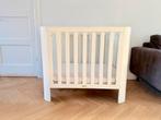 Witte babybox van TWF met matras, Kinderen en Baby's, Boxen, Ophalen, Gebruikt, Rechthoekig, In hoogte verstelbaar