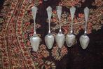 Lepeltjes en suikerpot ( Zilver, Antiek en Kunst, Ophalen of Verzenden, Zilver