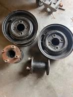 Stalen Velgen Mini Klassiek + Spoorverbreders, Auto-onderdelen, Banden en Velgen, Ophalen of Verzenden, Gebruikt, Personenwagen