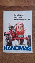 Oude folder HANOMAG trekkerprogramma , tractor, trekker, Ophalen of Verzenden, Zo goed als nieuw, Folder