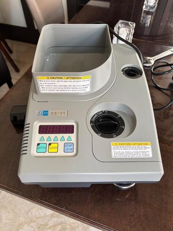 Munt tel machine beschikbaar voor biedingen