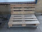 Pallet Banken met Kussens - 4 stuks, Huis en Inrichting, Ophalen, Gebruikt, Rustic, Minder dan 75 cm