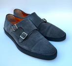 Santoni double monk suede maat 41=7, Overige kleuren, Verzenden, Santoni, Gespschoenen