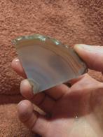 Ruwe Agaat Plak - Lapidair Slijpmateriaal, Ophalen of Verzenden, Mineraal