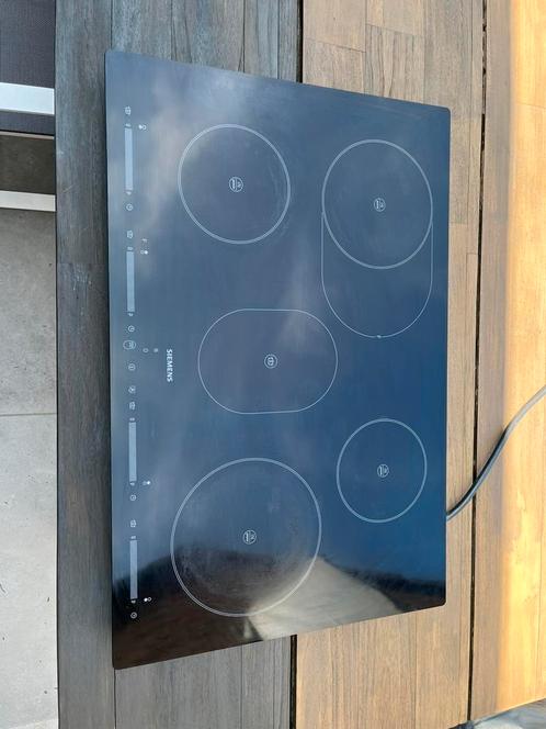 Siemens inductiekookplaat HMMTA1613A, Witgoed en Apparatuur, Kookplaten, Zo goed als nieuw, Inbouw, Inductie, 5 kookzones of meer