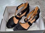 Nieuw Gabor zwarte suede sandalen comfort mt 6 1/2, Ophalen of Verzenden, Nieuw, Zwart, Sandalen of Muiltjes