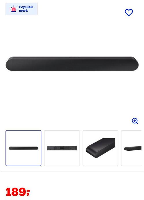 Nieuwe Samsung soundbar HW-S50B met Bon, Audio, Tv en Foto, Soundbars, Nieuw, Bluetooth, Ophalen of Verzenden