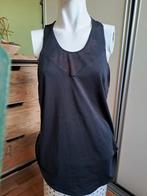 Zwart met roze sport top / hemp. NIEUW. Maat: XS, Kleding | Dames, Zwart, Nieuw, Ophalen of Verzenden, Zonder mouw