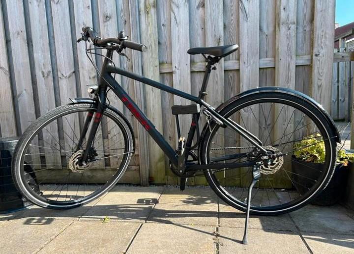 Trek District 3 Belt drive, Fietsen en Brommers, Fietsen | Heren | Sportfietsen en Toerfietsen, Zo goed als nieuw, Overige merken
