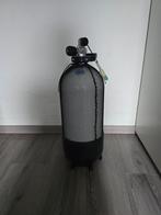 12L Duikfles met net, handvat en voet - Keuring tot 08/26, Watersport en Boten, Duiken, Ophalen of Verzenden, Gebruikt, Duikfles