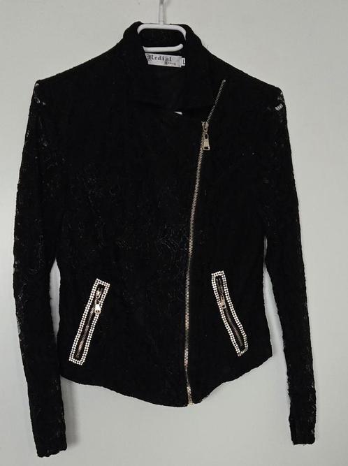 Erg leuke vest / jasje mt L, Kleding | Dames, Truien en Vesten, Zo goed als nieuw, Maat 38/40 (M), Zwart, Ophalen of Verzenden