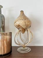 Schitterende handgeblazen olielamp altelier Jozefina Krosno, Ophalen, Zo goed als nieuw, Glas, Minder dan 50 cm