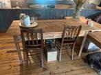 Eettafel, Ophalen of Verzenden, Zo goed als nieuw, Rechthoekig, 50 tot 100 cm
