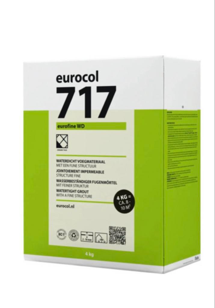 Eurocol 717 Voegmateriaal, Doe-het-zelf en Verbouw, Tegels, Nieuw, Overige typen, Overige materialen, Minder dan 20 cm, Minder dan 5 m²