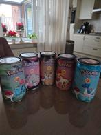 5 verschillende Pokemon blikken, Verzamelen, Ophalen of Verzenden, Zo goed als nieuw, Overige