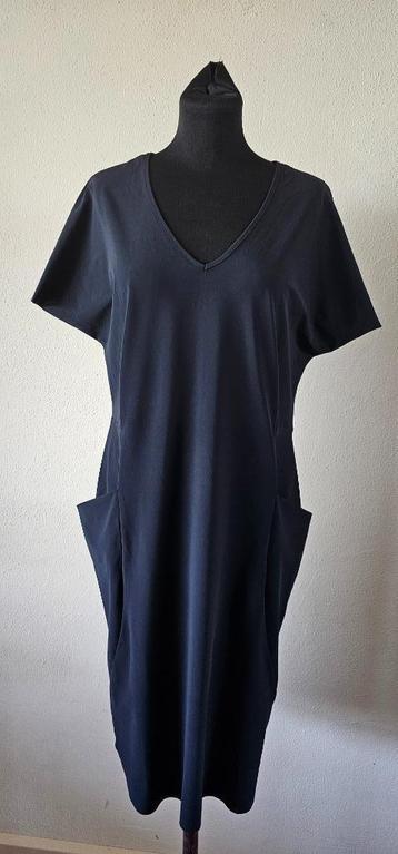 blauw travelstof jurk van Japan tky maat L (9525) beschikbaar voor biedingen